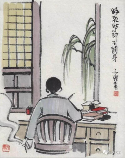 丰子恺先生的画