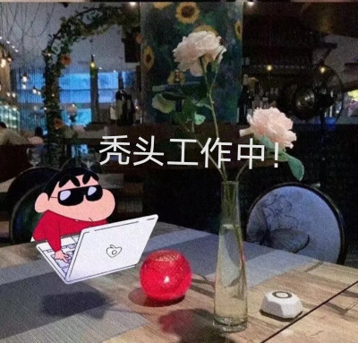 ins蜡笔小新慵懒表情包✨