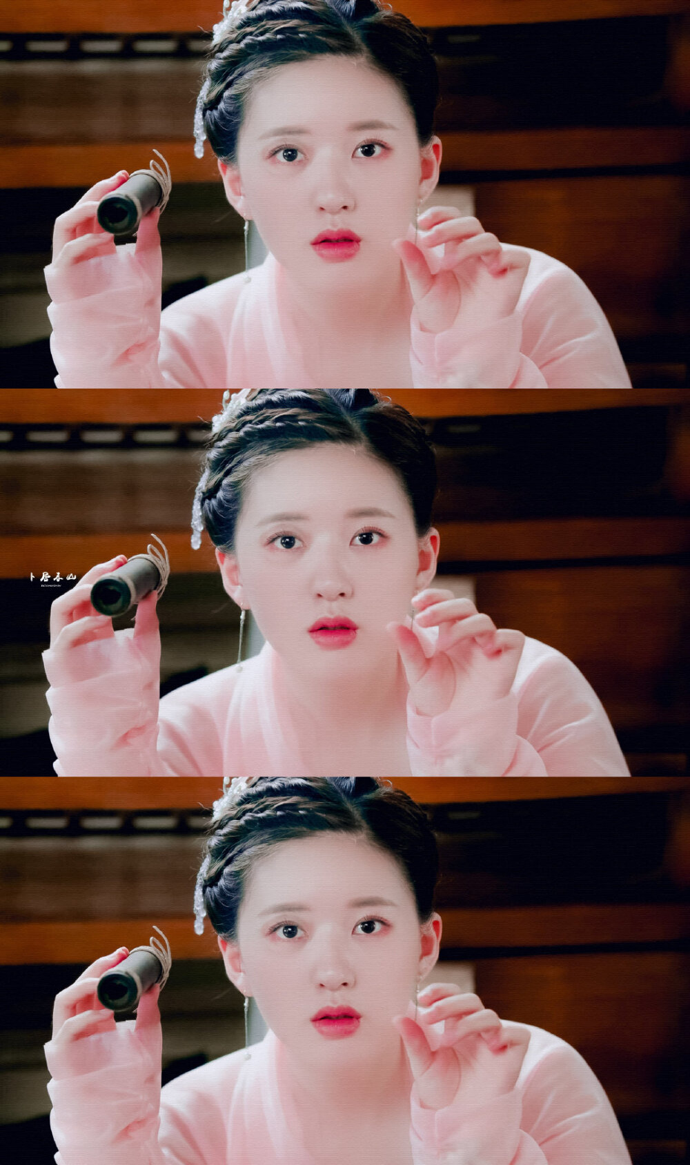 传闻中的陈芊芊|赵露思×陈芊芊。
cr：卜居春山