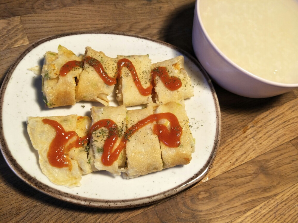 台湾蛋饼
#食物杂记