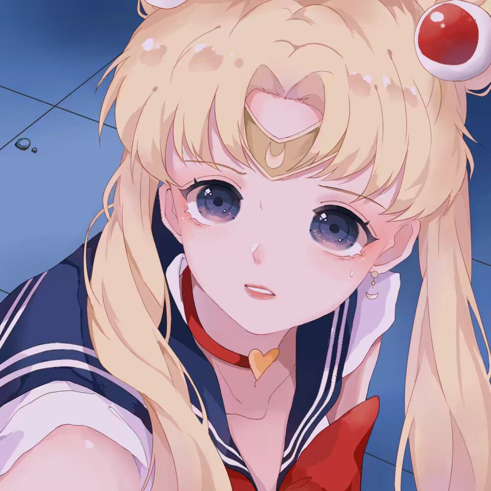 美少女战士手绘女头cr十三