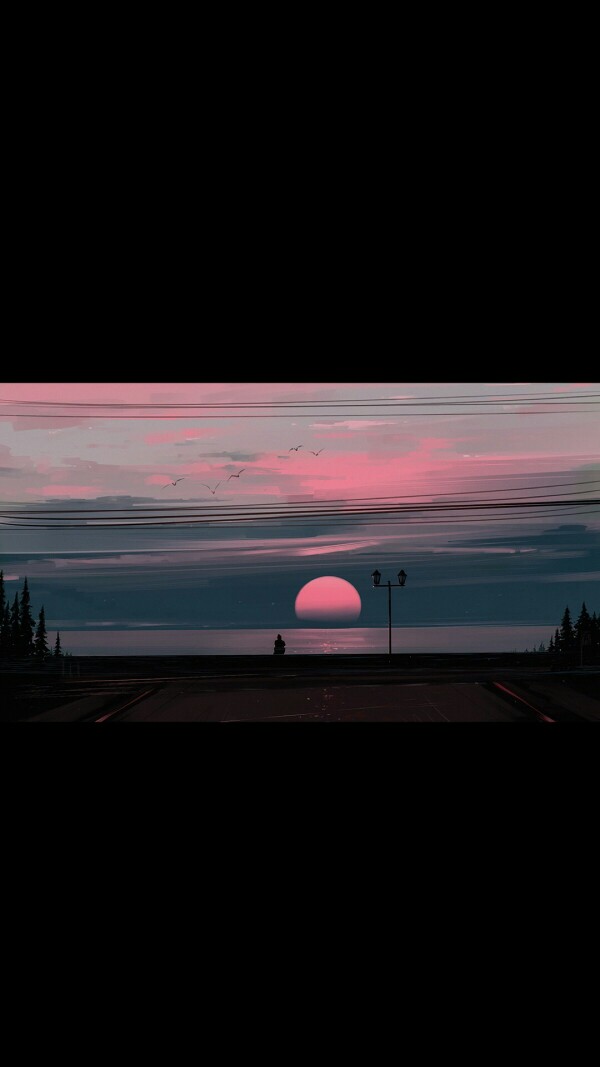 今日夕阳壁纸已签到