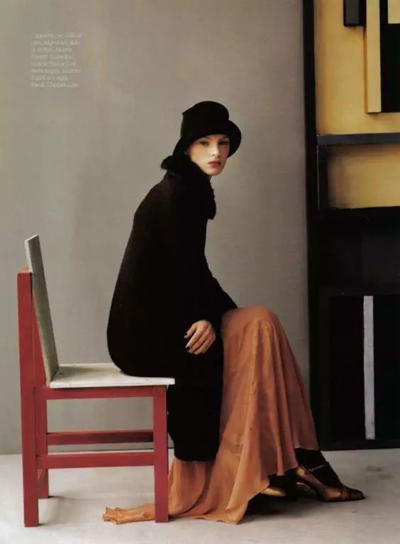 Vogue Italia Oct. 1996 - Neo Structure by Steven Meisel