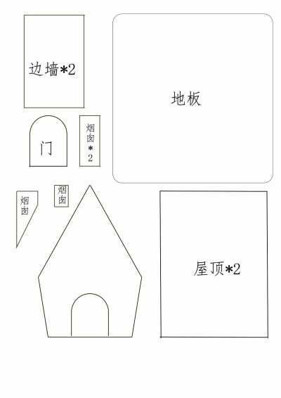 圣诞糖霜饼干模型