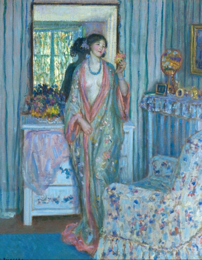 美国印象派画家Frederick Carl Frieseke