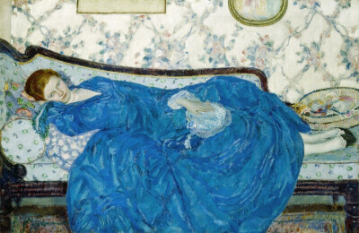 美国印象派画家Frederick Carl Frieseke