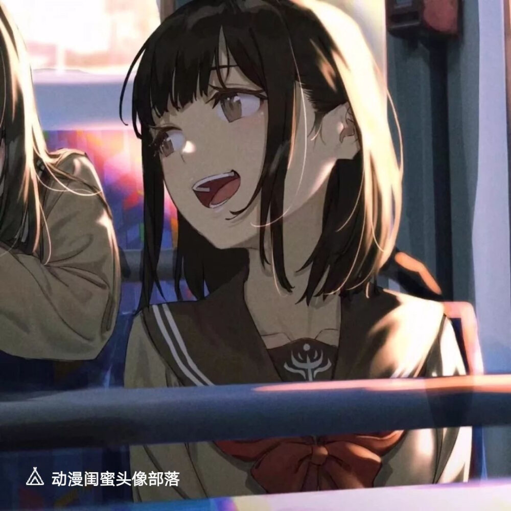 动漫闺蜜图片