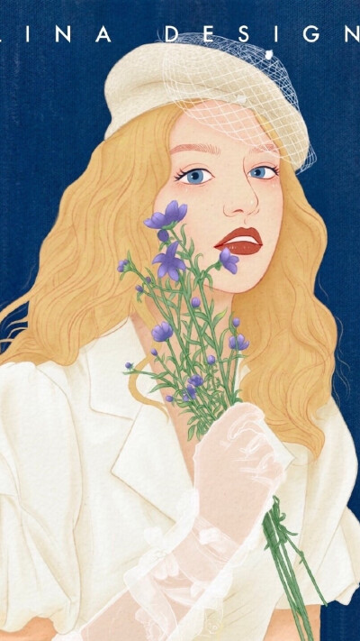 壁纸(插画，动漫，少女，人物)