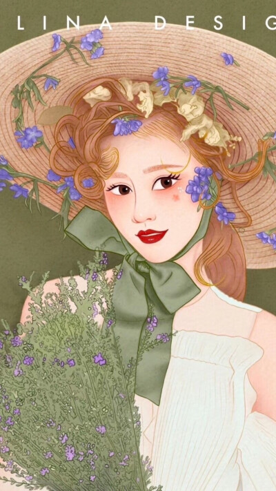 壁纸(插画，动漫，少女，人物)