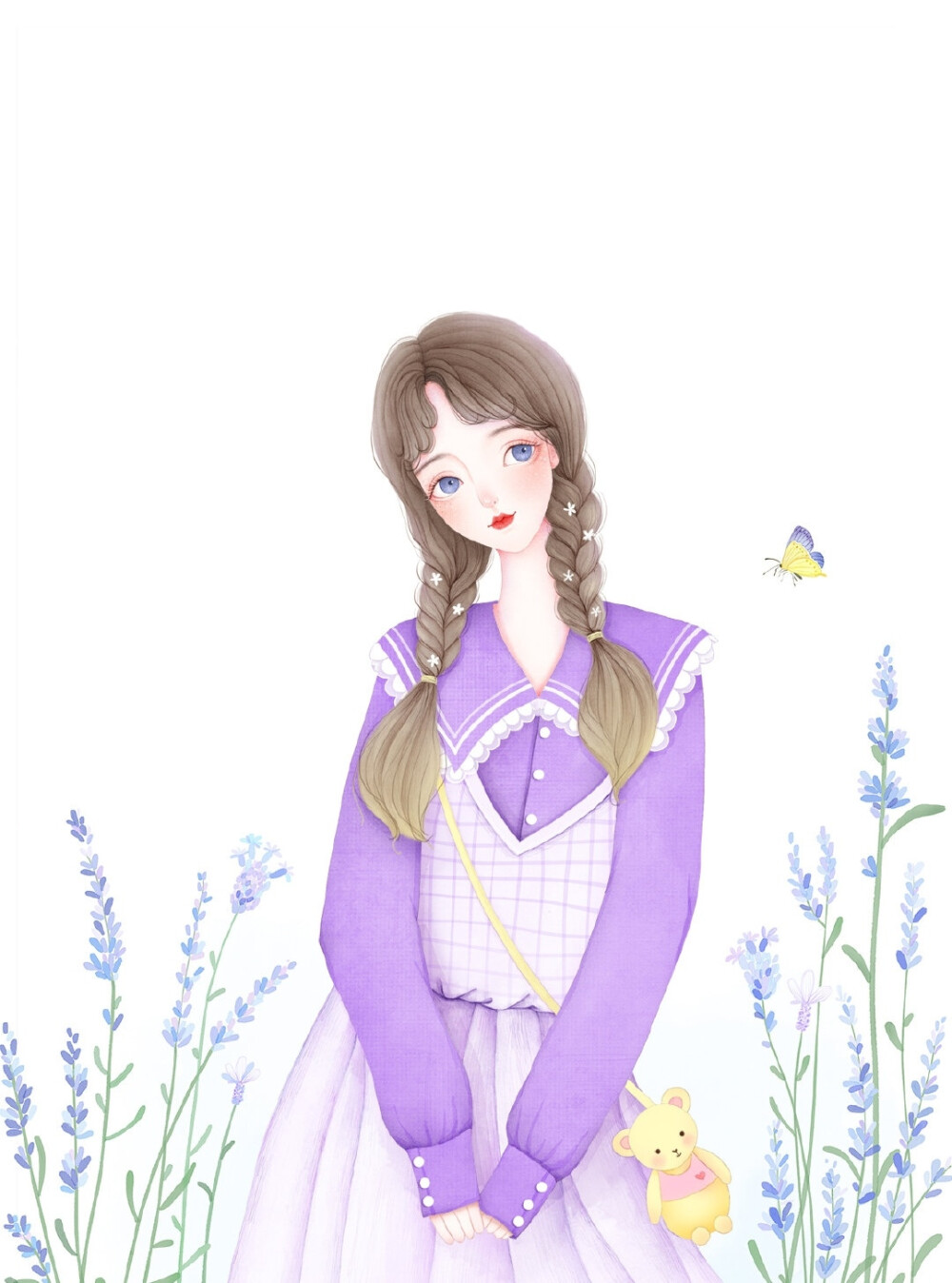 ♡
cr培培猫插画