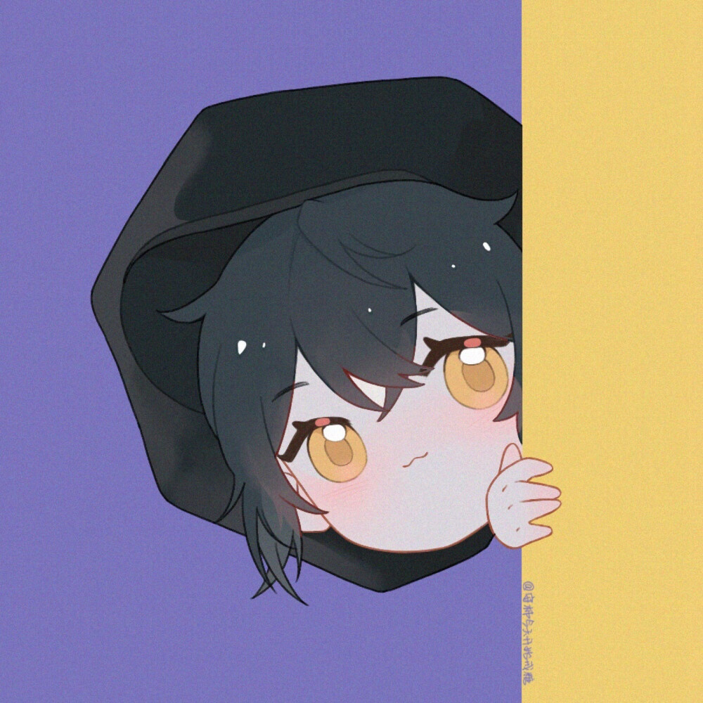 76王一博·饭绘漫画头像 cr. 安柿今天开始戒糖