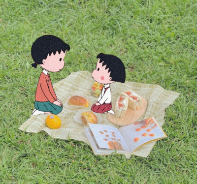 樱桃小丸子背景图｜61朋友圈文案
cr.一只小橘儿