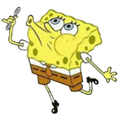 海绵宝宝可爱表情包☆