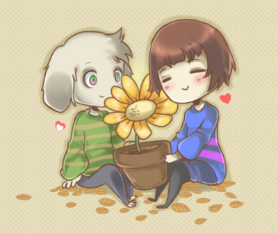 Frisk＆Asriel