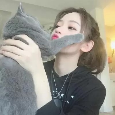 今天的猫系女友我爱辽/猫系女生头像