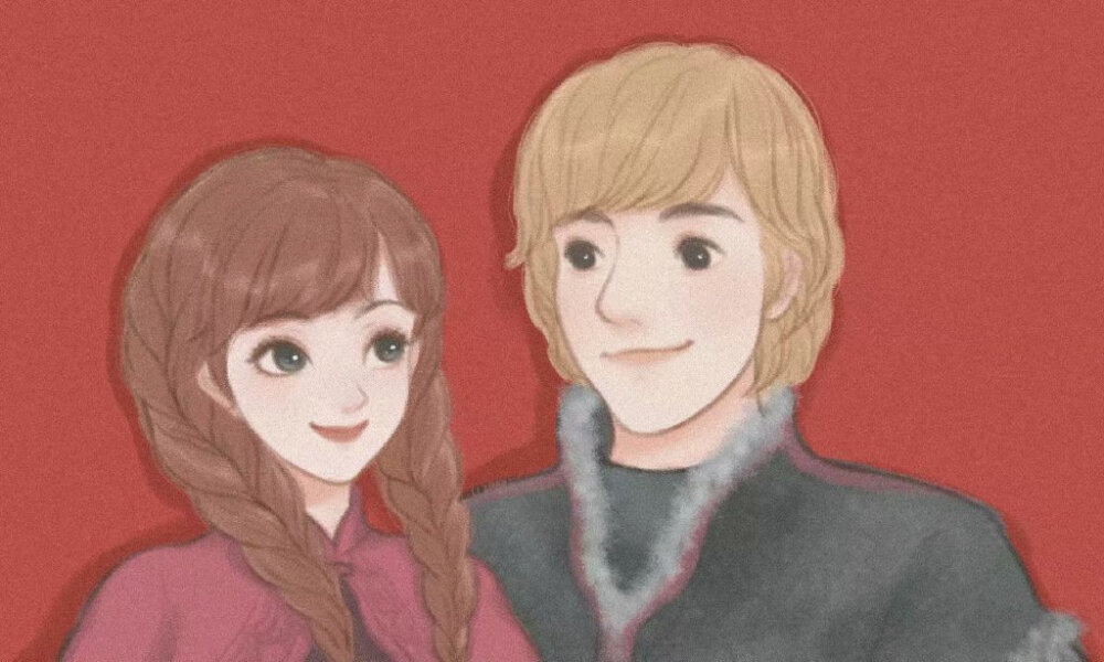 迪士尼公主 结婚照 头像 背景 情侣