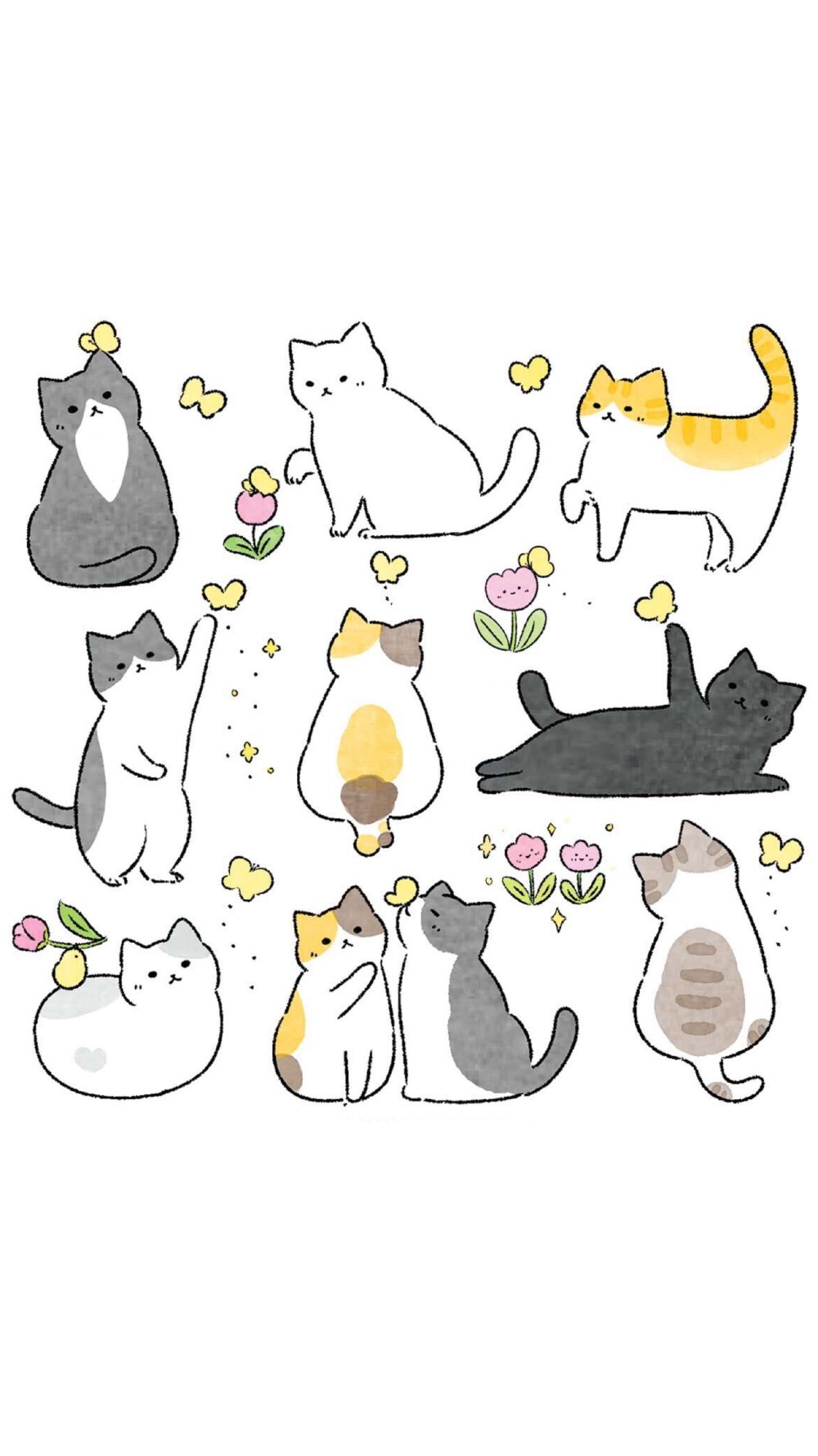 猫咪插画