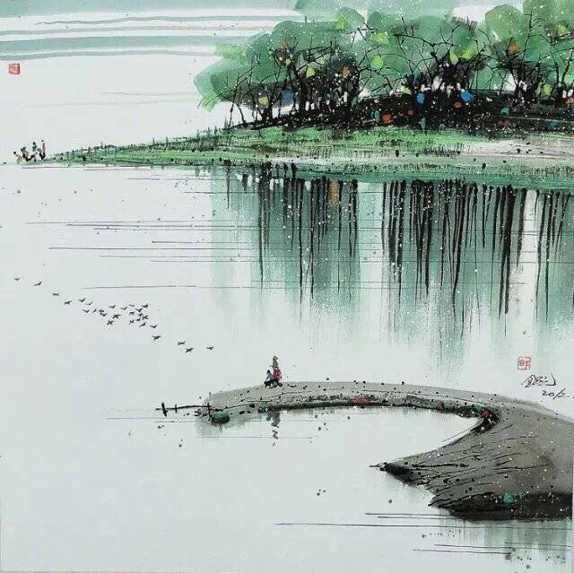 水墨画