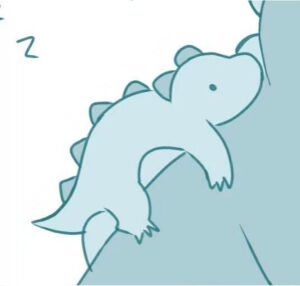 母女头像  小恐龙