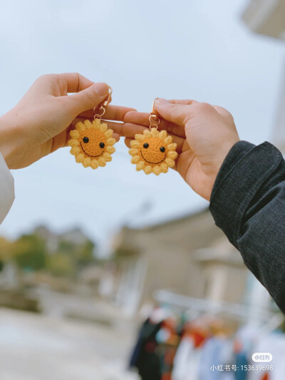 软软糯糯的毛线饰品，温柔的美