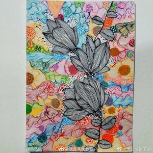 线描装饰画
