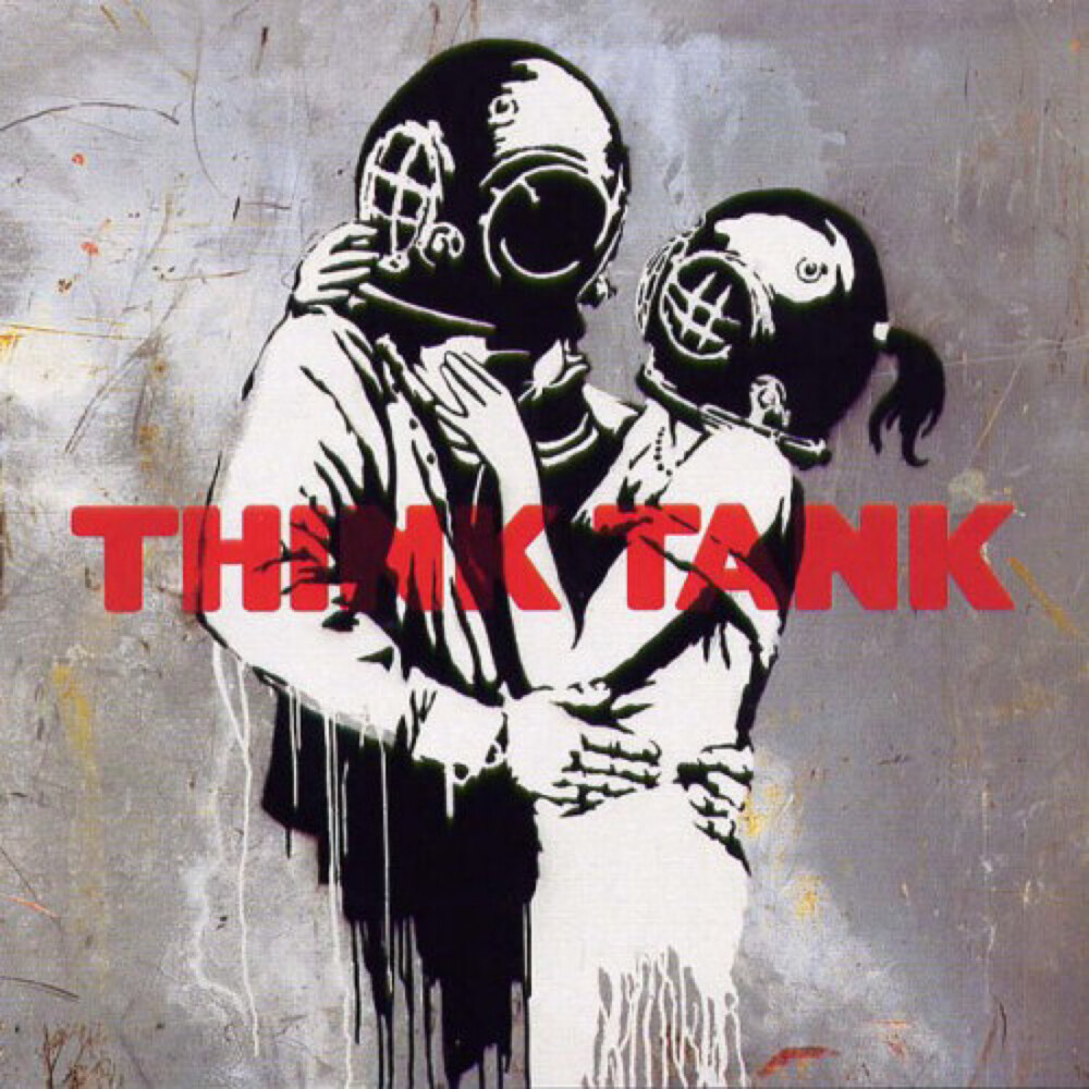 think tank-blur
封面出自Banksy——神秘的街头涂鸦艺术家