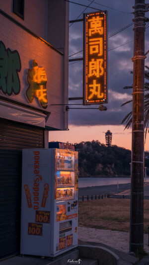 夜景 壁纸 日本 
图源水印