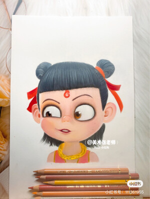 彩铅娃娃