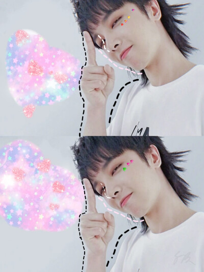 华晨宇拼接壁纸