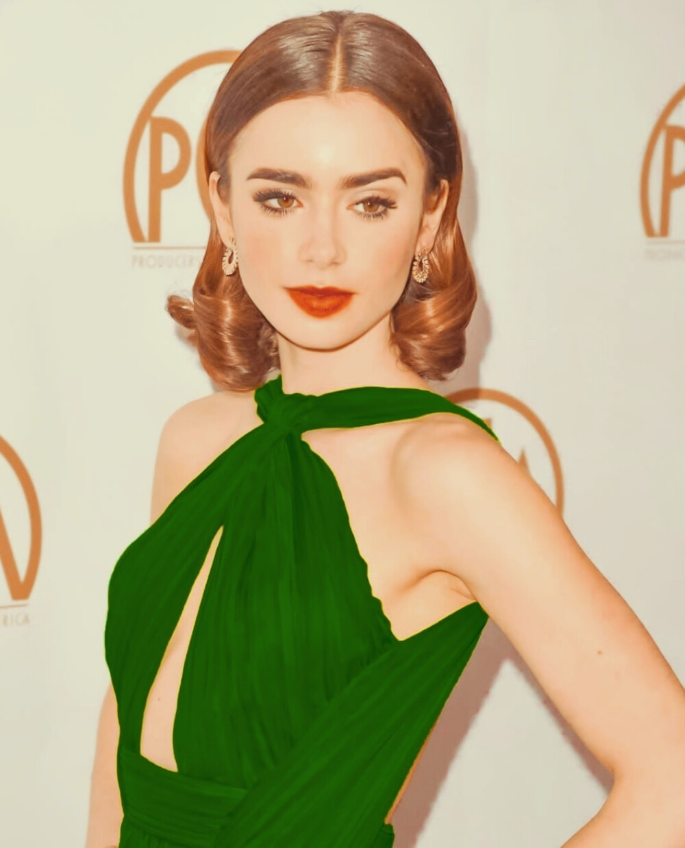 Lily Collins 莉莉柯林斯 美美哒