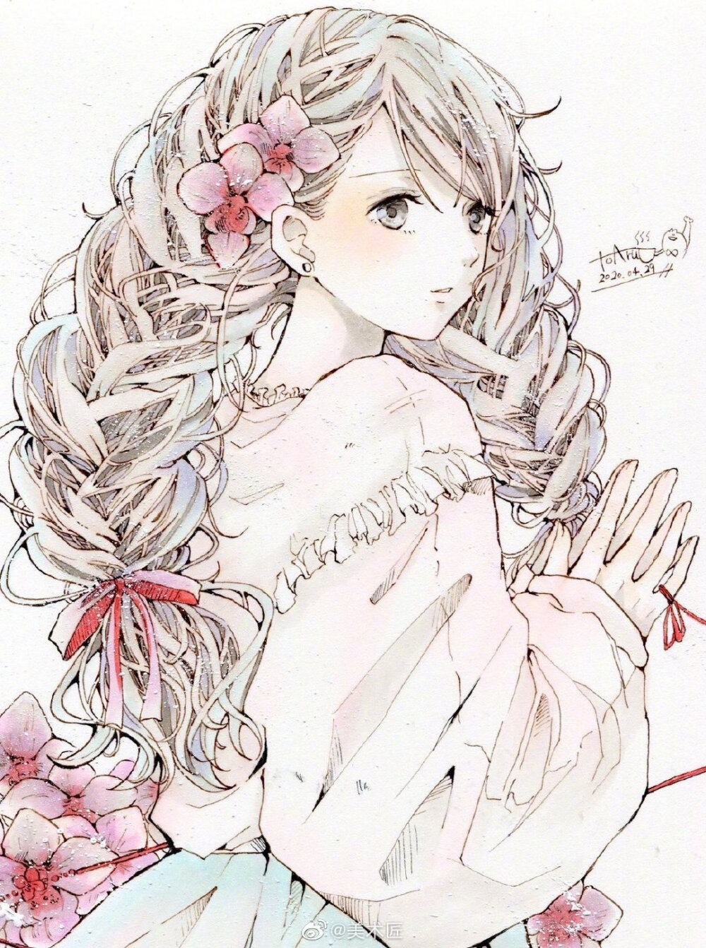 [cp]精致的闺蜜双子编
,
人物插画师
,
とあるお茶 ​​​[/cp]