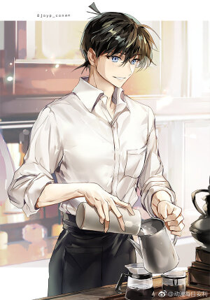 名侦探柯南   F4，颜值无限接近满分◇～(￣▽￣～)~