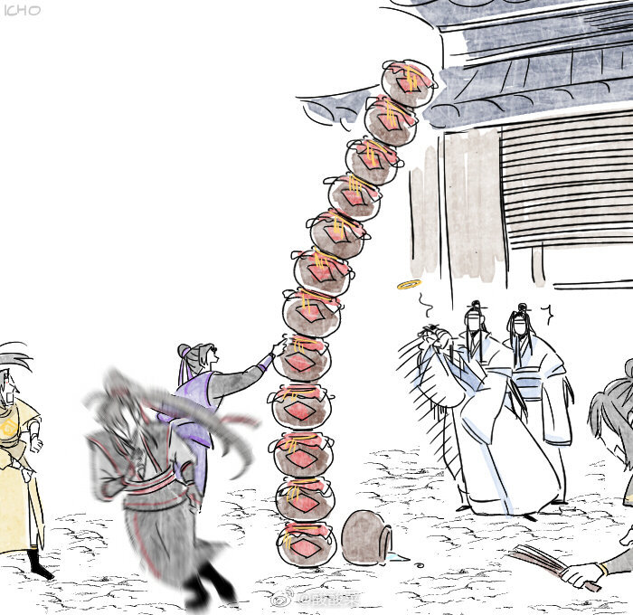 [cp]#漫画# 叔父：每天都在气晕和被气晕的路上
Twi：icho_0616 #魔道祖师# ​​​[/cp]