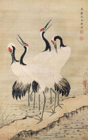 清 沈铨作品赏析
沈铨（1682—1760），字衡之，号南苹，浙江湖州市德清县新市镇（一作吴兴（今浙江省湖州市吴兴区）人。少时家贫，随父学扎纸花。20岁左右，从事绘画，并以此为生。其画远师黄筌画派，近承明代吕纪，工写花卉翎毛、走兽，以精密妍丽见长，也擅长画仕女。创“南苹派”写生画，深受日人推崇，被称为“舶来画家第一”。