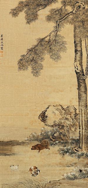 清 沈铨作品赏析
沈铨（1682—1760），字衡之，号南苹，浙江湖州市德清县新市镇（一作吴兴（今浙江省湖州市吴兴区）人。少时家贫，随父学扎纸花。20岁左右，从事绘画，并以此为生。其画远师黄筌画派，近承明代吕纪…