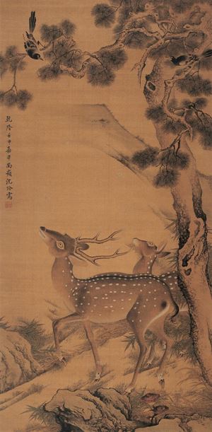 清 沈铨作品赏析
沈铨（1682—1760），字衡之，号南苹，浙江湖州市德清县新市镇（一作吴兴（今浙江省湖州市吴兴区）人。少时家贫，随父学扎纸花。20岁左右，从事绘画，并以此为生。其画远师黄筌画派，近承明代吕纪…