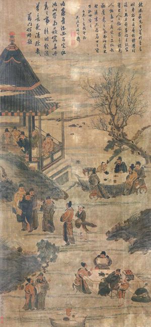 清 沈铨作品赏析
沈铨（1682—1760），字衡之，号南苹，浙江湖州市德清县新市镇（一作吴兴（今浙江省湖州市吴兴区）人。少时家贫，随父学扎纸花。20岁左右，从事绘画，并以此为生。其画远师黄筌画派，近承明代吕纪，工写花卉翎毛、走兽，以精密妍丽见长，也擅长画仕女。创“南苹派”写生画，深受日人推崇，被称为“舶来画家第一”。