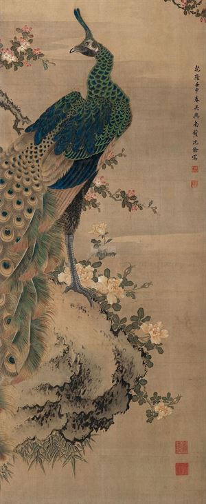 清 沈铨作品赏析
沈铨（1682—1760），字衡之，号南苹，浙江湖州市德清县新市镇（一作吴兴（今浙江省湖州市吴兴区）人。少时家贫，随父学扎纸花。20岁左右，从事绘画，并以此为生。其画远师黄筌画派，近承明代吕纪…