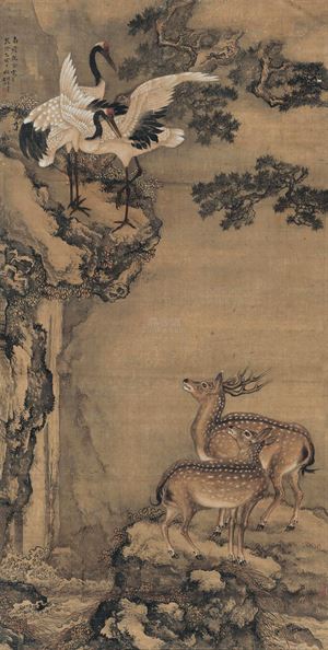 清 沈铨作品赏析
沈铨（1682—1760），字衡之，号南苹，浙江湖州市德清县新市镇（一作吴兴（今浙江省湖州市吴兴区）人。少时家贫，随父学扎纸花。20岁左右，从事绘画，并以此为生。其画远师黄筌画派，近承明代吕纪，工写花卉翎毛、走兽，以精密妍丽见长，也擅长画仕女。创“南苹派”写生画，深受日人推崇，被称为“舶来画家第一”。