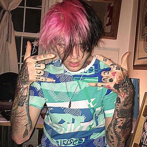 lil peep自改高清图二传注明SYI