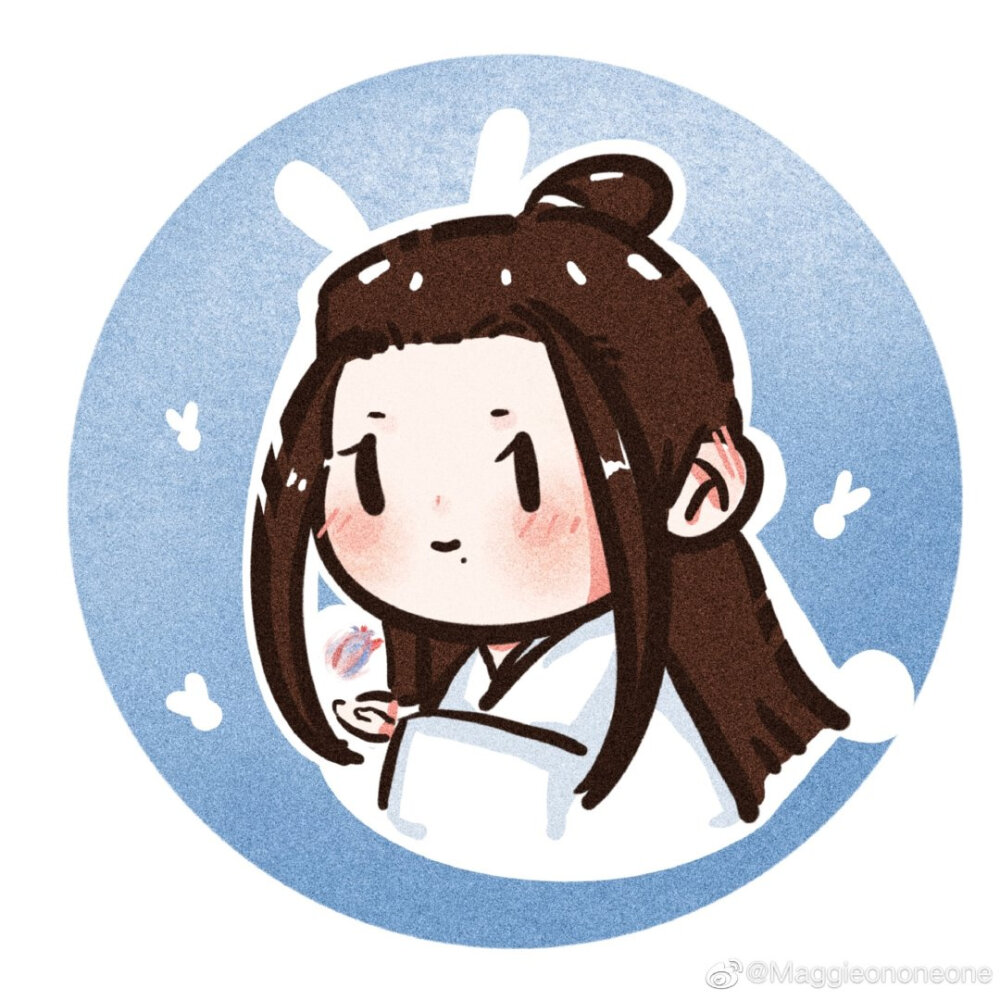 肖战动漫可爱头像图源见水印