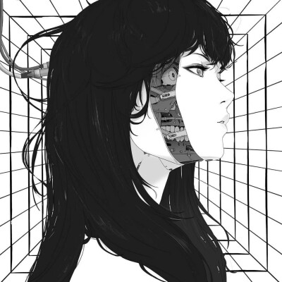 Cyberpunk girl
画师：Gharly
ins：gharliera ​​​
via 一张好画