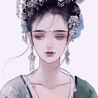 【求质不求量】 古风女漫头像 唯美 意境 高清