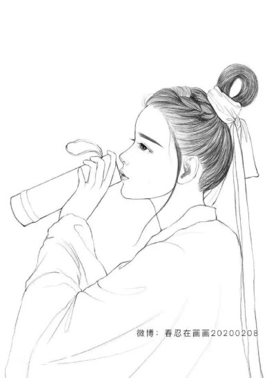 插画 线稿