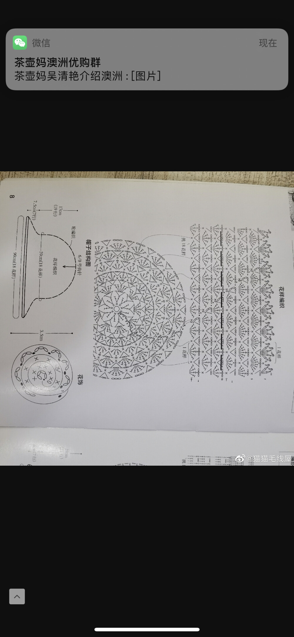 帽子编织图解