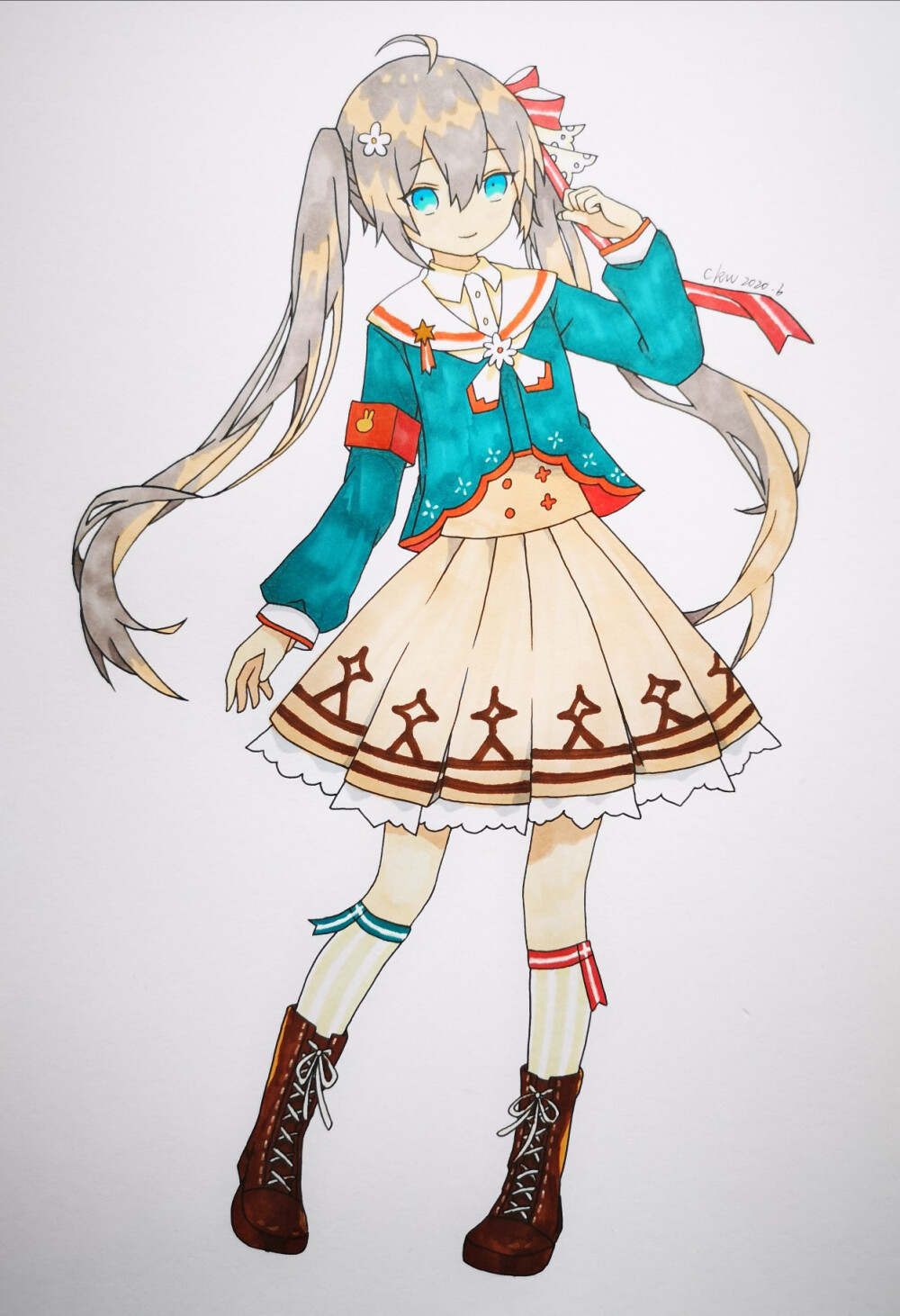 ckw手绘板绘动漫卡通作品