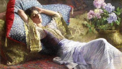 Ferdinand Max Bredt (1860–1921)
Reclining Odalisque ​​​