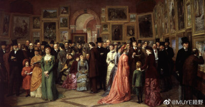 英国维多利亚时代民间风俗画家William Powell Frith（1819-1909）曾公开讽刺挖苦唯美主义和拉斐尔前派，对各个阶层的生活都有深入刻画。