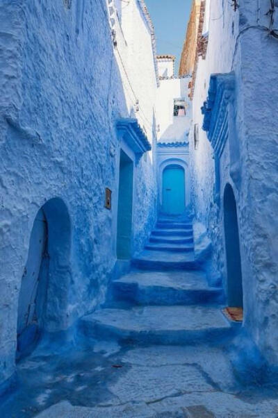 摩洛哥老城Chefchaouen