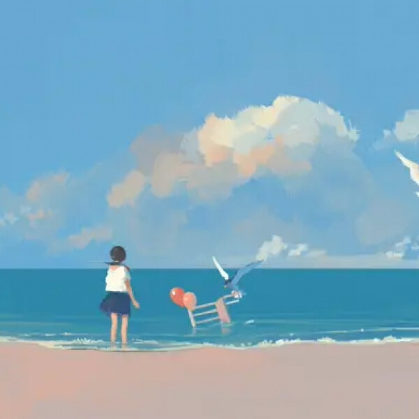 动漫背景√
云朵√
大海√
图片来自网络 侵删√